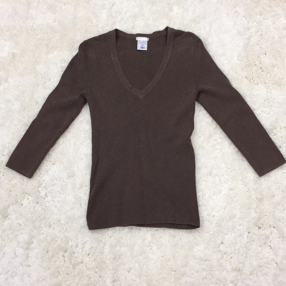 Old Navy Brown Sweater, , Size XS 🏈